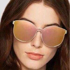 Karen Walker Star Sailor Mirrored Gold Pink Sunglasses/ new with case